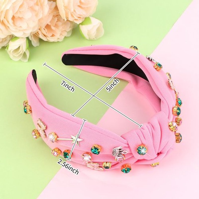 BAHABY Knotted Headbands for Women Girls Good Witch Headband Cute Hair Accessories for Movie Fans Gifts for Teens