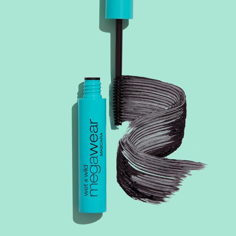 Wet n Wild Megawear Mascara - Volumizing Gel Formula for Full, Healthy Lashes | Cruelty-Free & Vegan - Black