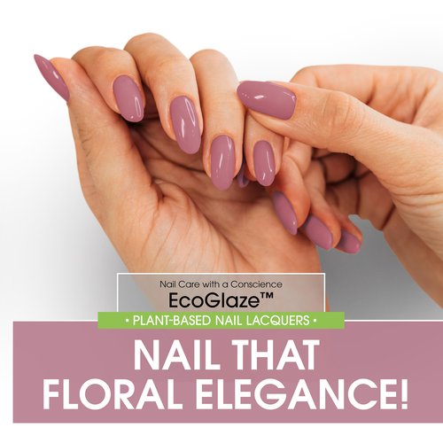 China Glaze EcoGlaze Nail Lacquer, Florgeous, 0.5 oz