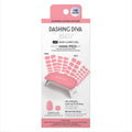 Dashing Diva Glaze Mani Pedi Kit - The Lolli Lolli - Comes with LED Nail Lamp - Long Lasting, Semicured Gel Nail Strips for Toes & Hands