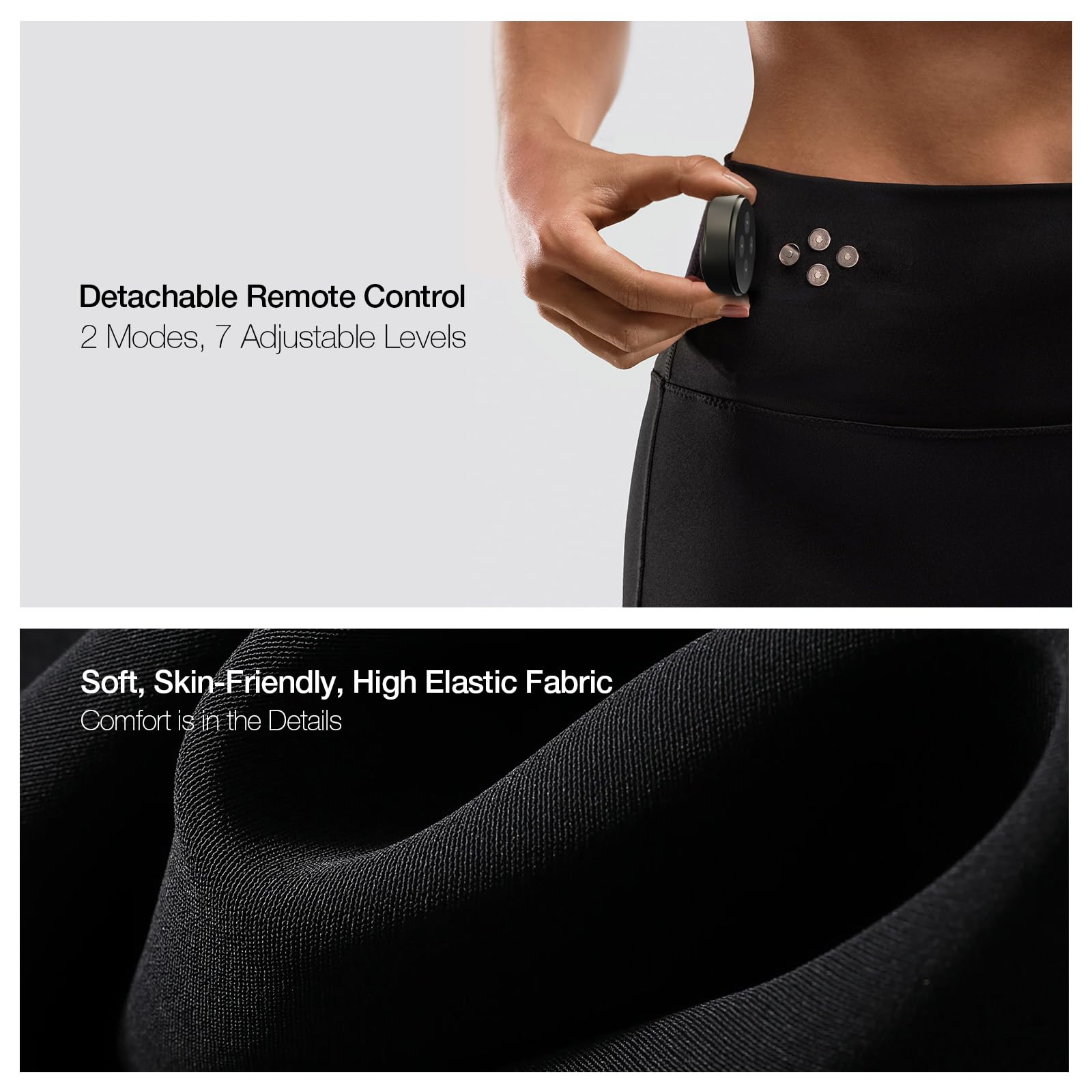 JOVS Toning Shorts for Hip Shaping & Pelvic Floor Muscle Lifting, F Size, Black