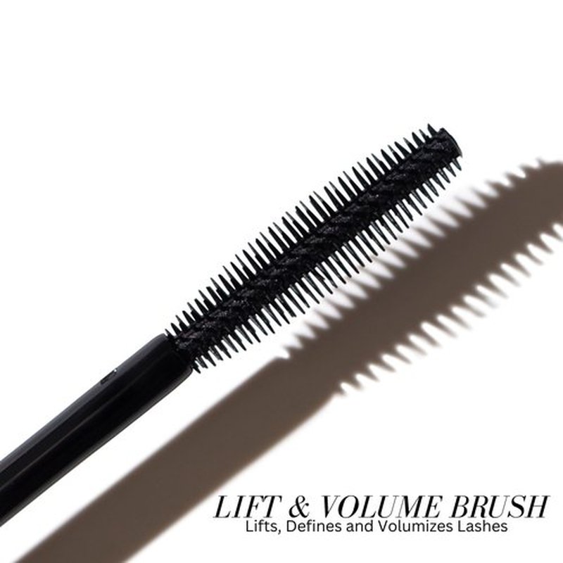 Fitglow Beauty Lash Care Mascara | 2-in-1 Vegan Volumizing Lengthening & Conditioning Eyelash Mascara | Natural Lash Strengthening Serum | Reduces Shedding & Breakage | Plant-Powered Phyto Superfoods