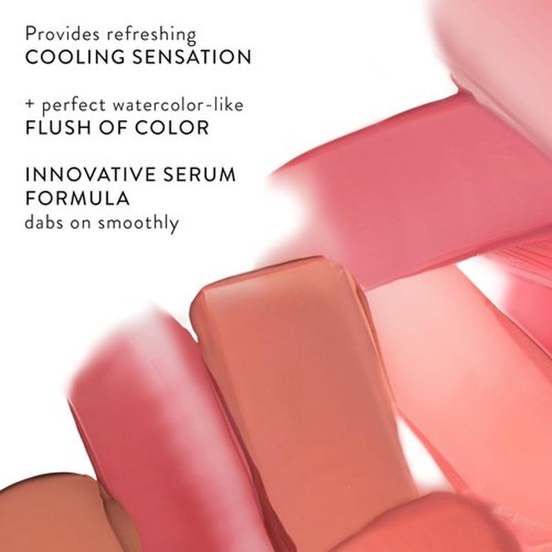 Laura Geller New York Serum Blush Tint - Lightweight Liquid Blush for Cheeks | Beautiful Blossom Shade