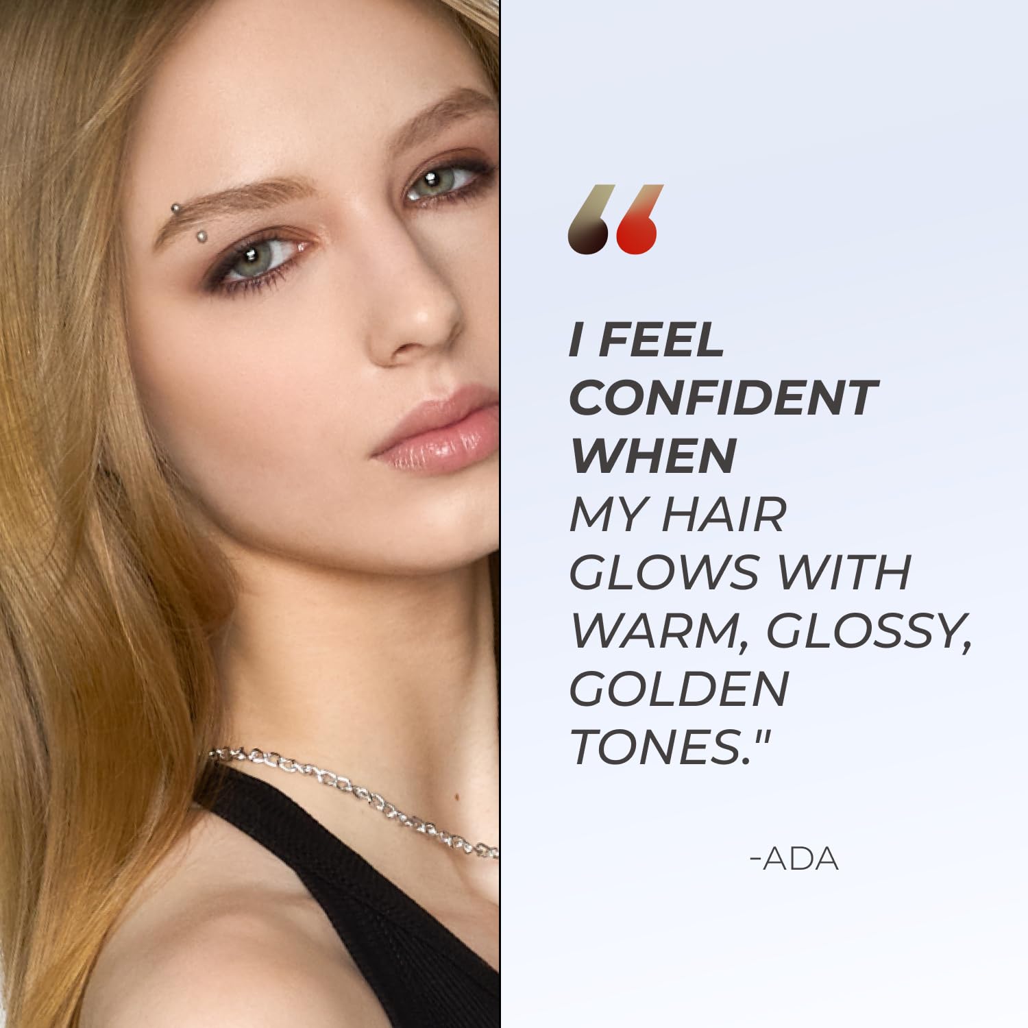 XMONDO Color Golden Blonde Hair Mask - Nourishing Semi-Permanent Dye with Bond Boosters, 8 Fl Oz