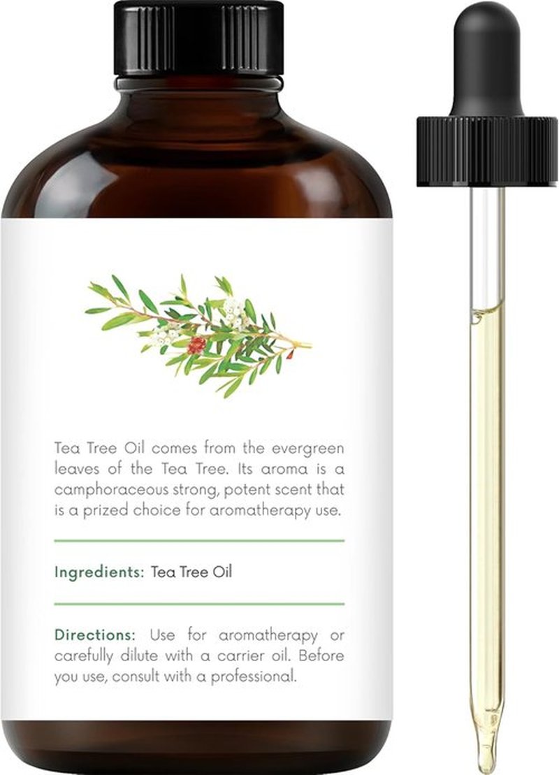 Handcraft Blends Tea Tree Essential Oil - 100% Pure & Natural - 4 Fl Oz for Diffusers, Aromatherapy & Skin Care