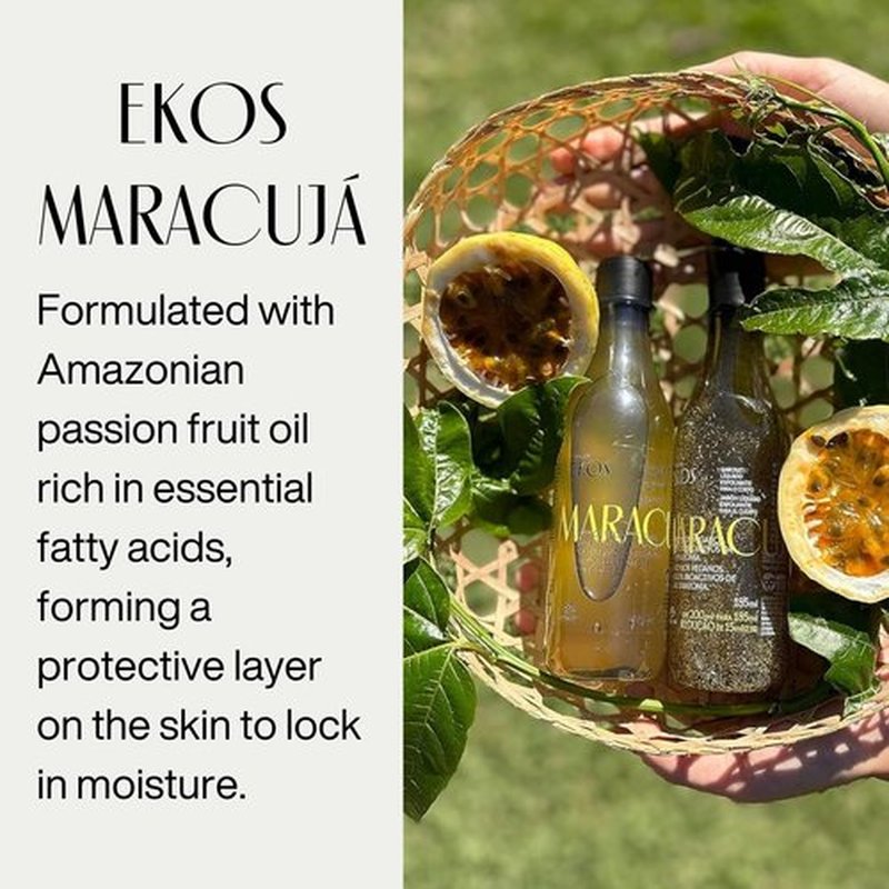 Natura Passion Fruit Body Care Bundle - Calming Vegan Skincare for Soft, Glowing Skin | 24H Hydration