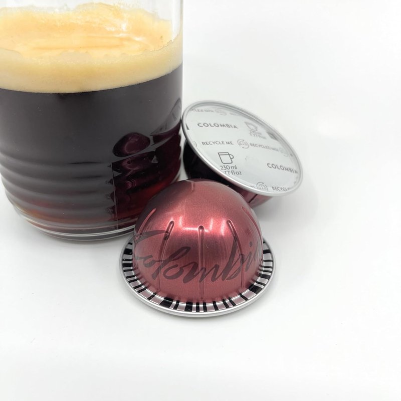 Colombia Coffee Capsules by Single Origins - Premium Espresso Blend for Rich Flavor | 10-Pack (230ml)
