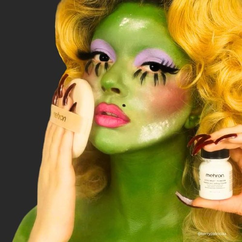 Mehron Makeup Colorset Powder - Translucent Setting Powder for Special Effects | 0.5 oz (14 g)