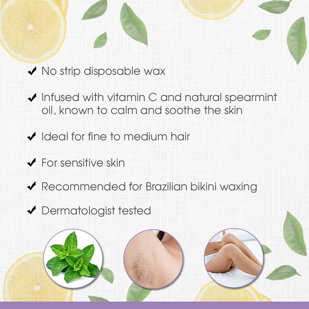 Satin Smooth Citrus Mojito Thin Film Hard Hair Removal Wax 14 oz.