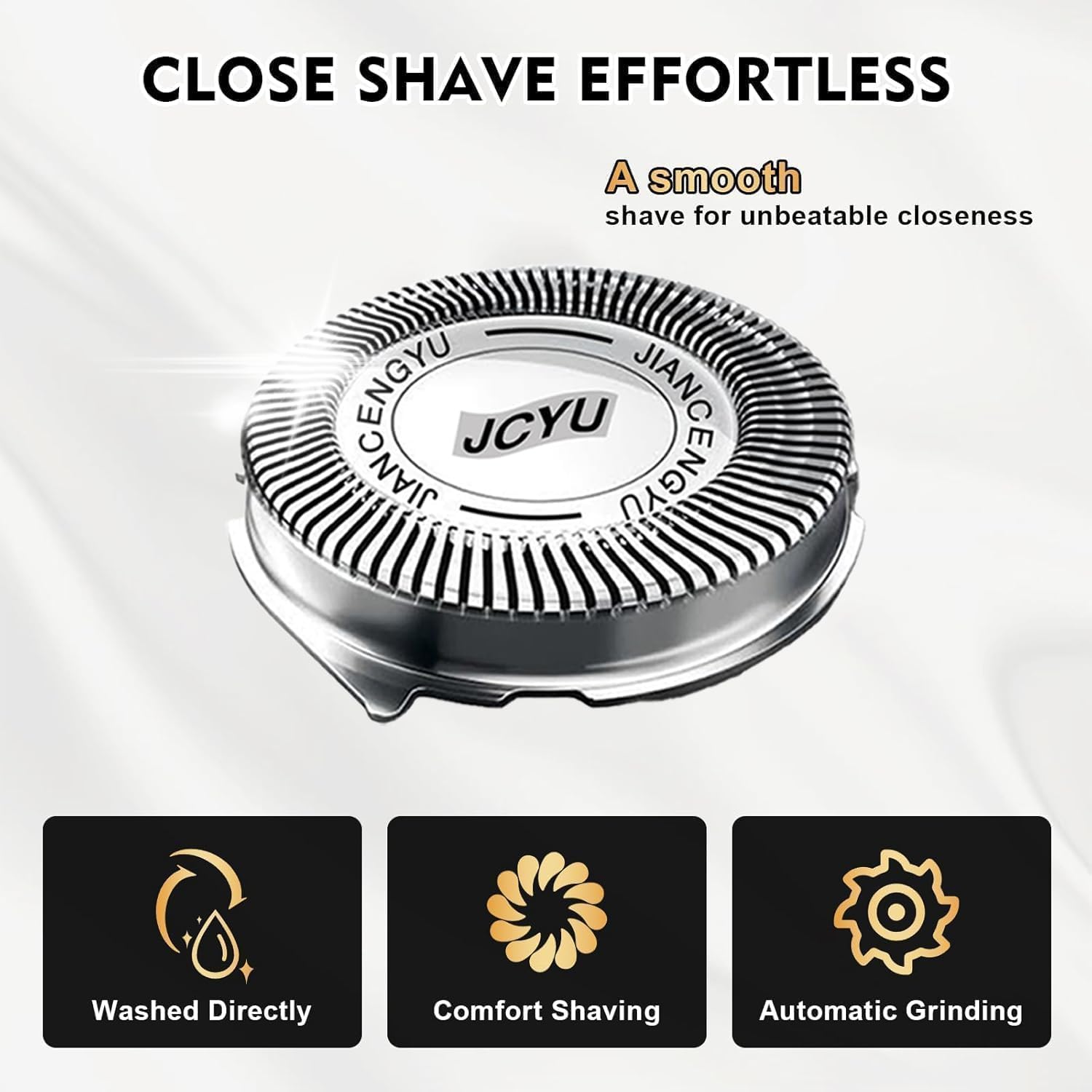 9 Pack HQ8 Replacement Heads Compatible with Philips Norelco Aquatec Shavers, HQ8 Blades for Razor PT720 AT750 AT890 PT730 HQ71XX HQ73XX Series