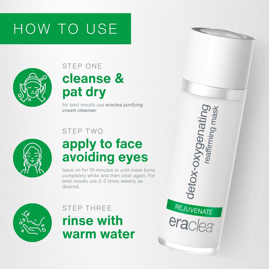 eraclea Detox-Oxygenating Reaffirming Mask with Hyaluronic Acid (1 fl oz)