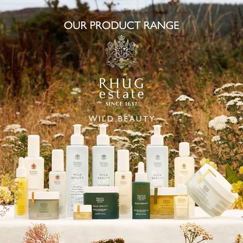 Rhug Wild Beauty - Hand & Nail Cream with Orange Peel Oil and Yarrow | Nourishing Moisturizer for Hands | 75ml | Made in the UK