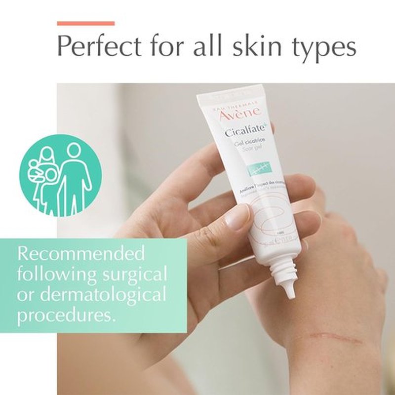 Avène Cicalfate+ Scar Gel - Improve Scar Appearance with C+-Restore & Hyaluronic Acid | 40ml