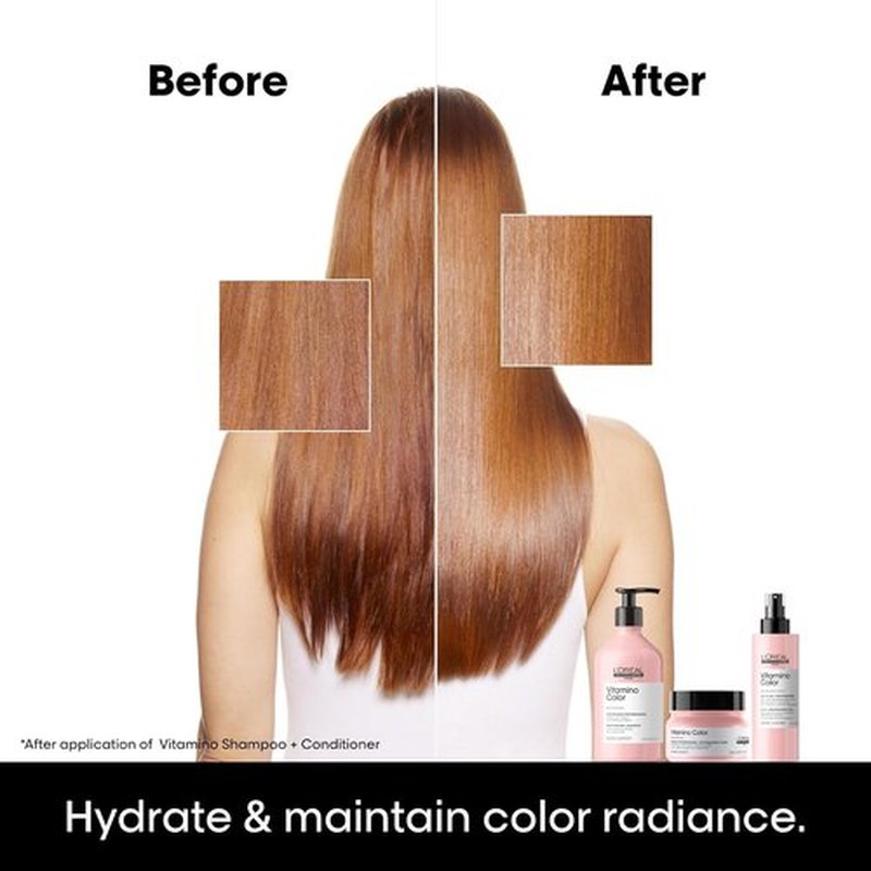 L'Oréal Professionnel Vitamino Color Hair Mask - Protects Hair Color, Enhances Shine & Moisturizes