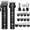 GLAKER Hair Clippers for Men Professional, Cordless Clippers for Hair Cutting, Mens Bear Trimmer, Electric Razor Barber Clippers Hair Trimmer, Gifts for Men (Black)