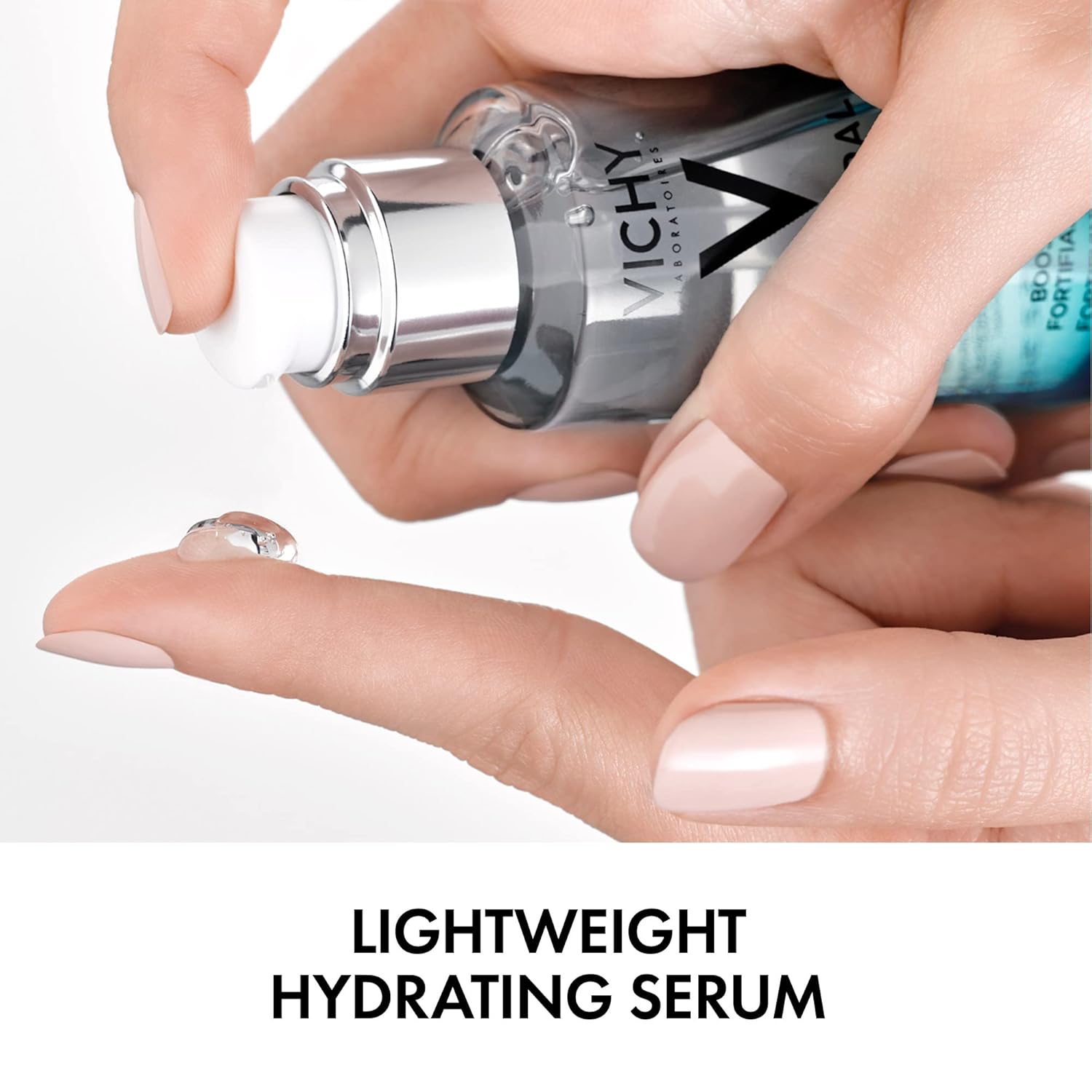 Vichy Aqualia Thermal Facial Moisturizer - Hydrating Cream with Natural Origin Hyaluronic Acid for Dry, Sensitive Skin