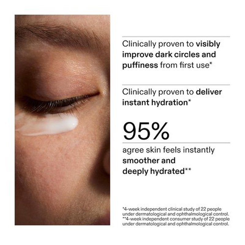 The INKEY List Caffeine Eye Cream - Reduce Puffiness & Dark Circles, Blur Fine Lines | 0.5 fl oz