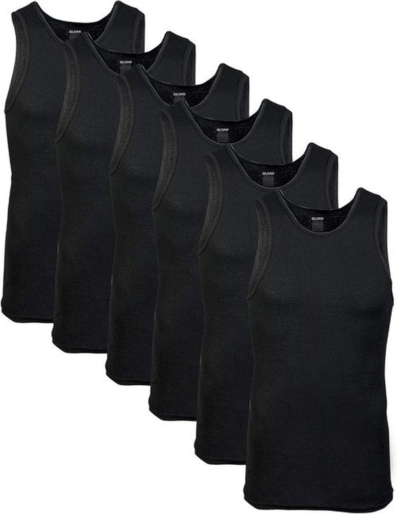 Gildan Men's A-Shirts | Comfortable Multipack Tank Tops for Everyday Wear