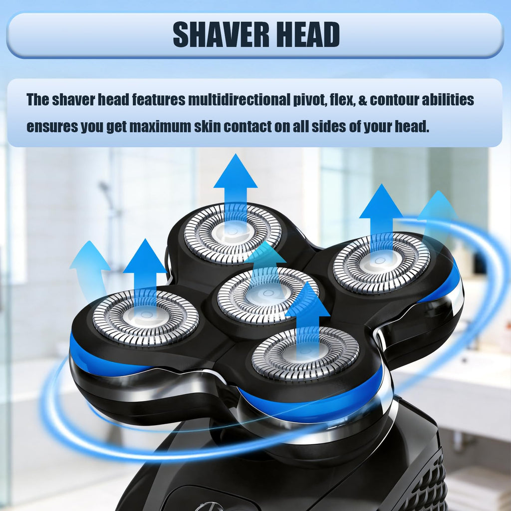 Gxcdizx 2-Pack Replacement Shaver Heads for Remington Pro Model XR7000, XR7100, XR7200