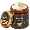 Lopeie Upgraded Organic Beef Tallow for Skin & Face – Whipped Grass-Fed Tallow and Honey Balm for Dry, Sensitive Skin, Natural Hydrating Face Moisturizer with Raw Honey (Unscented)