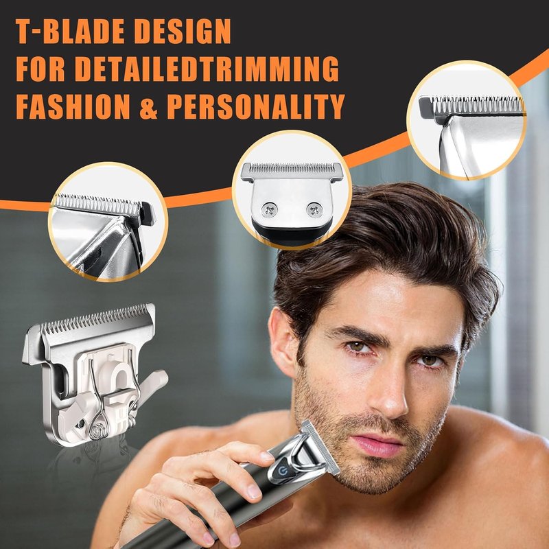 Wahl T-Blade Replacement Blades - 40mm Detachable Stainless Steel for Wahl Trimmers