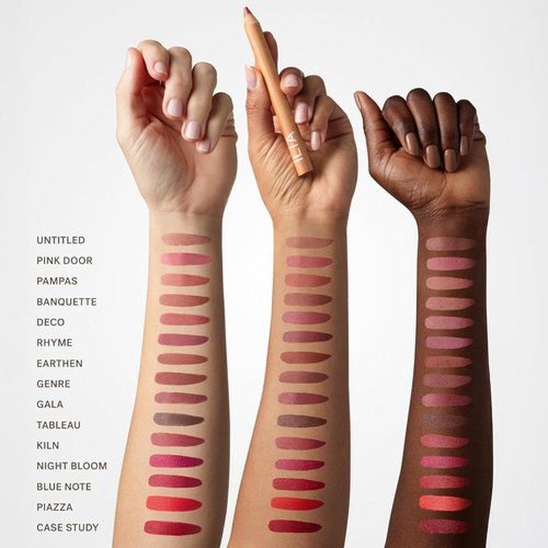 ILIA - Lip Sketch Hydrating Crayon | Hydrate, Plump & Smooth | Long-Lasting, Bleed-Resistant Soft-Matte