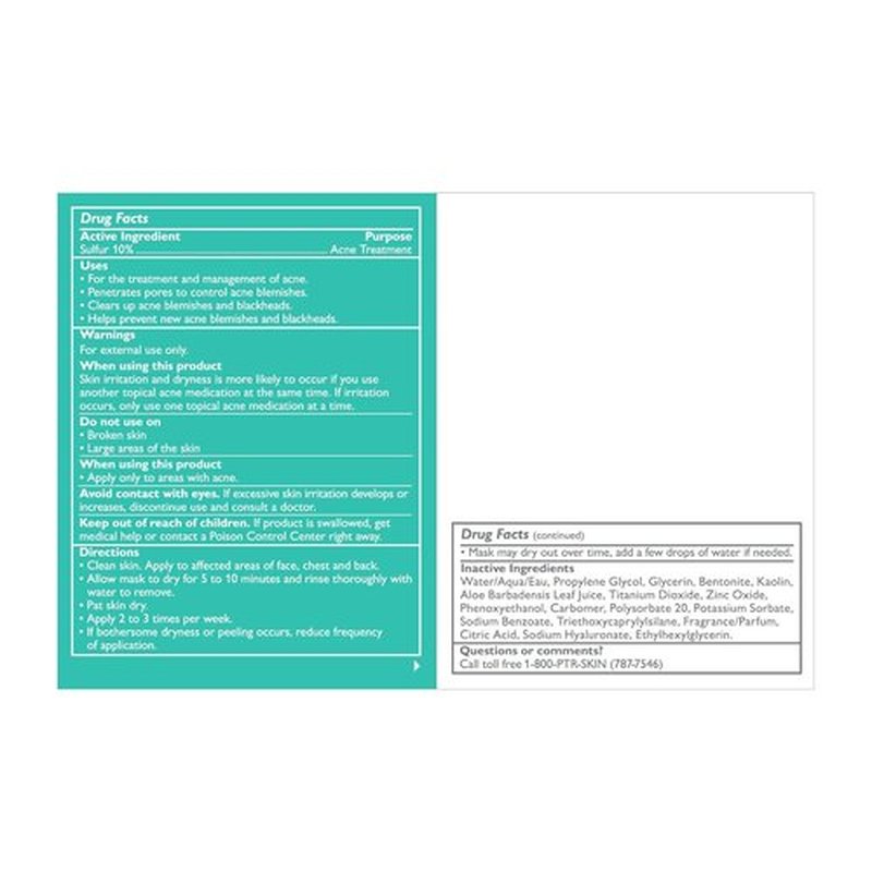 Peter Thomas Roth | Even Clearer™ Sulfur Mask - Deep Cleansing for Pore and Oil Control