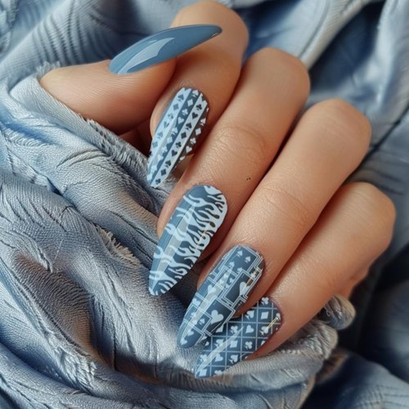 PH PandaHall 3pcs Poker Elements Nail Stamping Plates, Diamonds Clubs Nail Art Templates Textured Nail Art Stencil Stainless Steel Nail Image Plates for Women Nail Design Print Manicure Salon