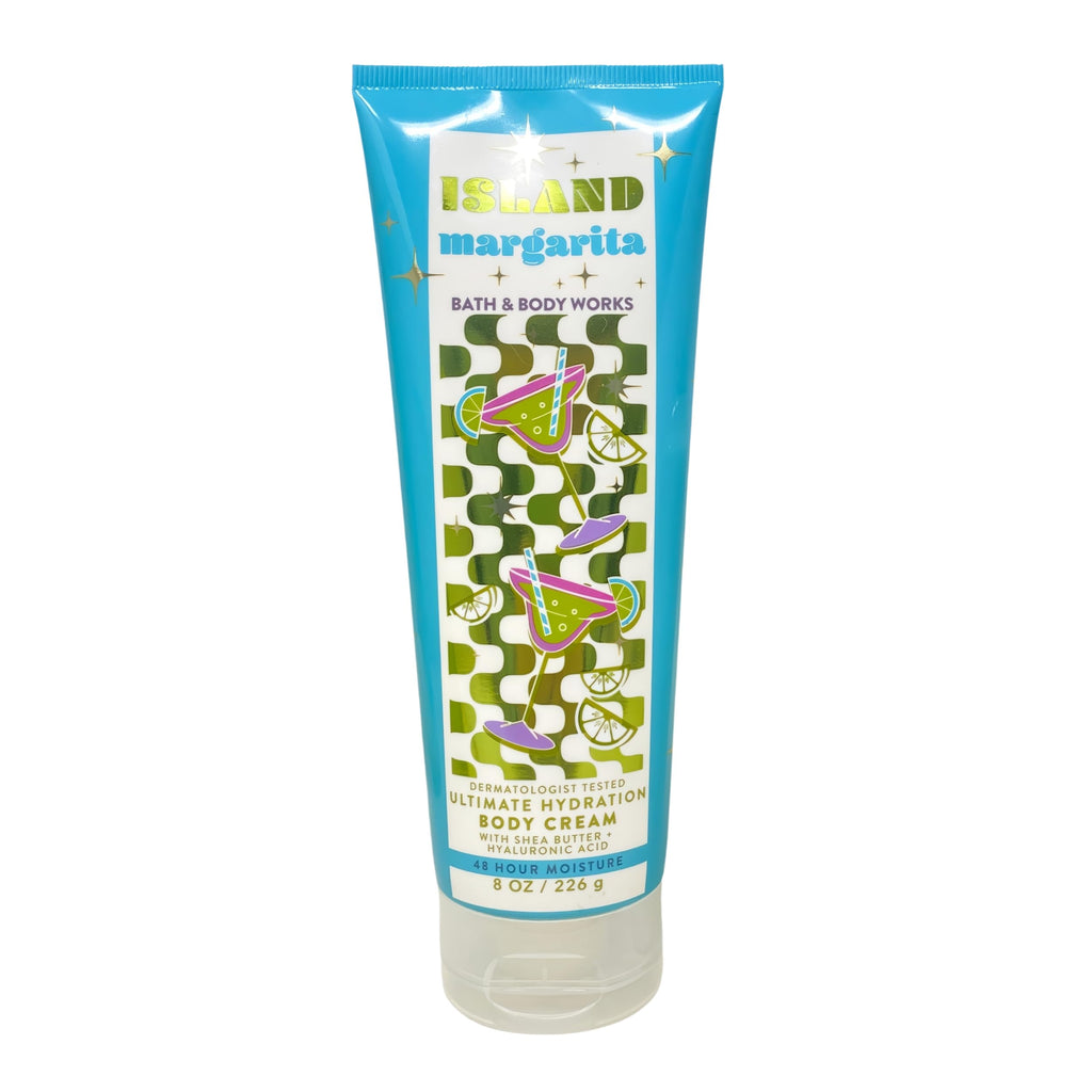 Bath & Body Works Island Margarita Ultimate Hydration Body Cream and Body Wash with a Perfectly Peeled Bar Soap