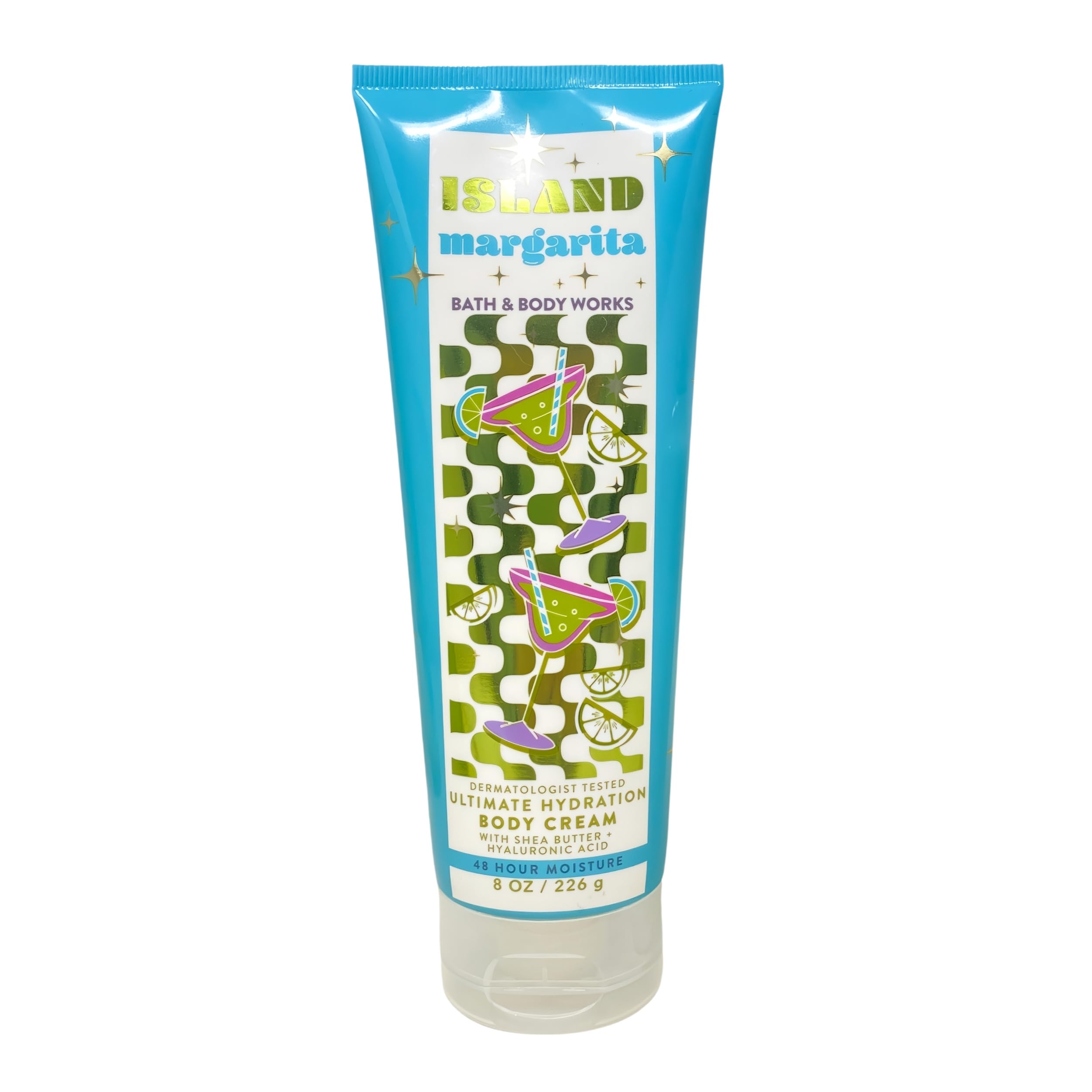 Bath & Body Works Island Margarita Ultimate Hydration Body Cream and Body Wash with a Perfectly Peeled Bar Soap