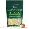 VENNCO 1lb Cream Wax Beads for Hair Removal, Hard Wax Beads Refill for Fine Hair and Detail Areas, Designed for Eyebrow Facial Bikini and Body Waxing at Home, Stripless Low Temperature Wax
