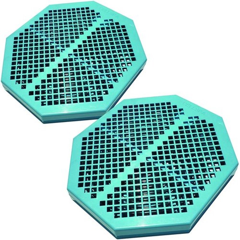 Cell Spa 2 Pack CS-900 Twice Powerful 6.5" x 5.5" Ion Detox Foot Bath Arrays Flat Dual Coil Stainless Steel Aqua Ionic Cleanse Array Compatible With Most 1/4" Plug Type Detox Machines