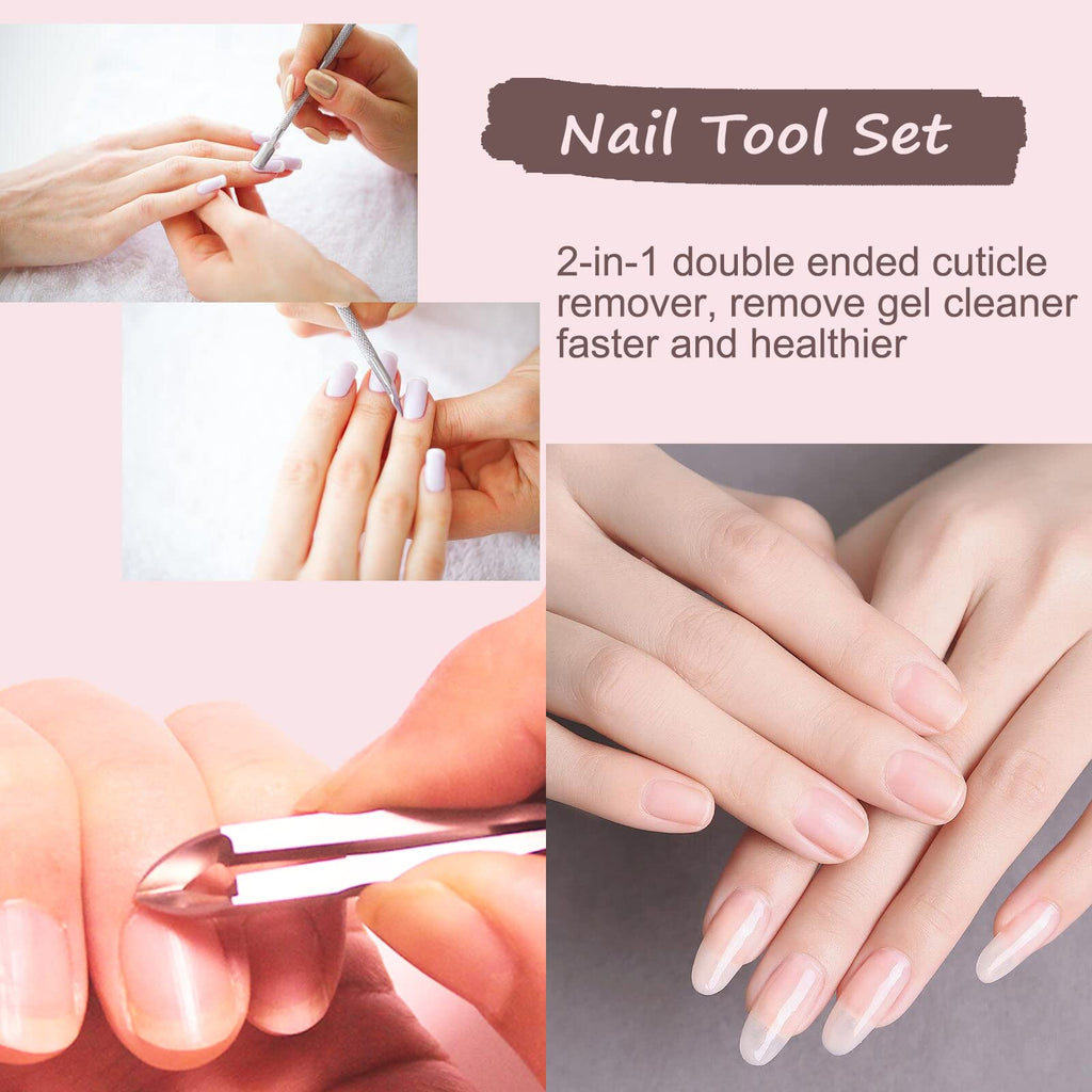 Mini Nail Cuticle Trimmer Kit Cuticle Nipper Cutter Nail Polish Pusher Cuticle Peeler Scraper Perfect for Hang nails - for Fingernails and Toenails(3 Packs)