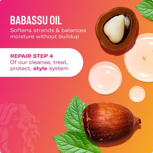 Mielle Organics Babassu & Mint Brazilian Curly Cocktail Curl Cream - Curl Defining, Hair Styling Cream for Textured Hair - Locks in Moisture, Boosts Definition & Softens Textured Hair (7.5 oz)