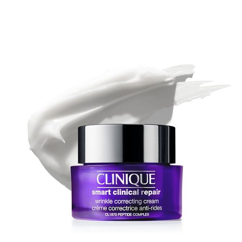Clinique Smart Clinical Repair Anti-Aging Face Cream - Hydrating with Hyaluronic Acid & Peptides for All Skin Types