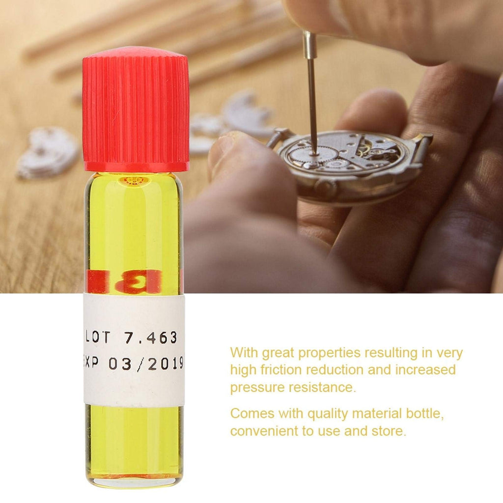 Watch Repair Oil, Synthetic Oil For Lubricating Wrist Watches, Watch Repair Tool for Watch Repairers & Watchmakers,Watches Repair Watchmaking Supplies