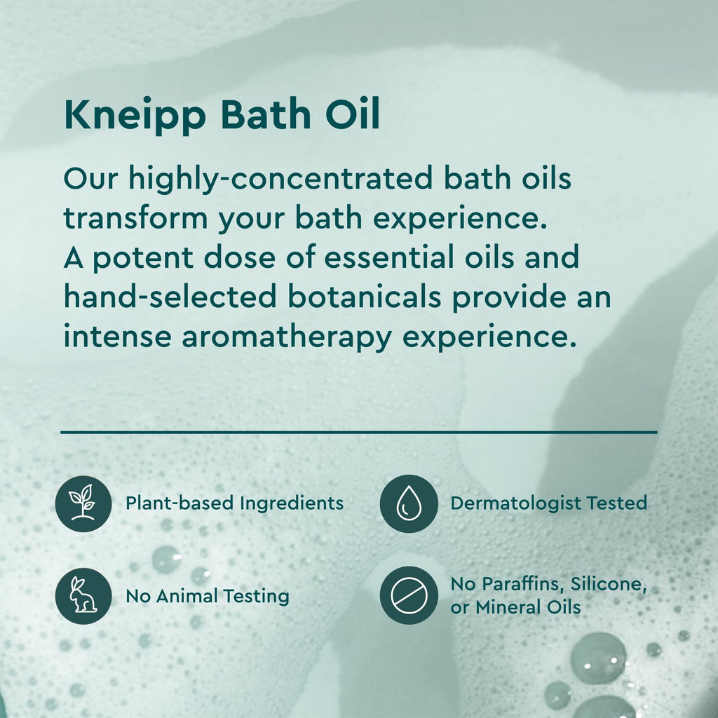 Kneipp Bath Time 10-Piece Bath Oil Set - Includes 5 Signature Formulas (0.67 fl oz Each) - Ideal for Trial & Travel - One Bottle Delivers Up to Two Baths