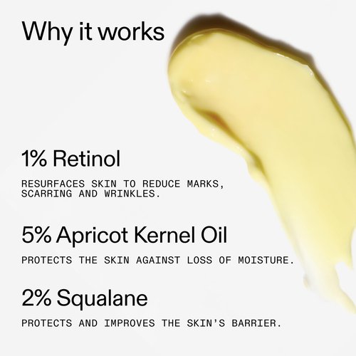 The INKEY List SuperSolutions 1% Retinol Serum for Face and Neck, Helps with Scar, Wrinkle and Skin Tone Appearance for Healthy-Looking Skin, 1.01 fl oz