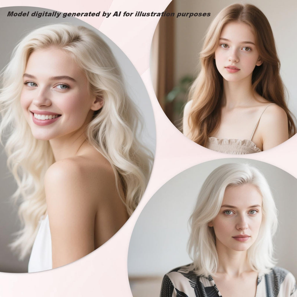 Hair Bleach Powder, Professional Lightening Bleach for Hair, Strong & Gentle Bleach Powder for Hair, Up to 8 Levels of Lift for Hair Highlights(200g/7.02oz)