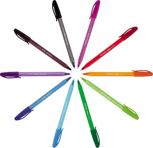 Paper Mate InkJoy Ballpoint Pens - Medium Point (1.0mm) - Assorted Colors, 36 Count Pack
