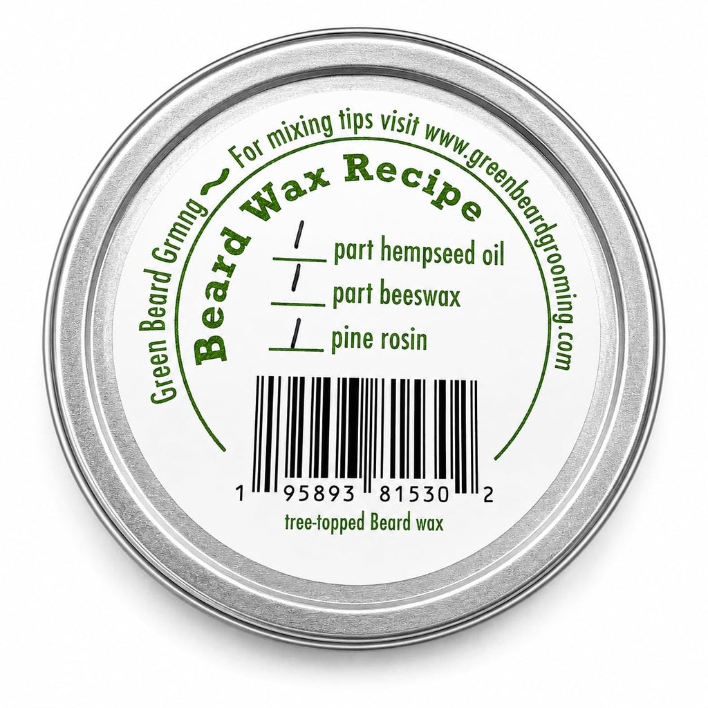 Green Beard Grmng Tree-Topped Beard Wax (2oz.) Medium Tacky - from
