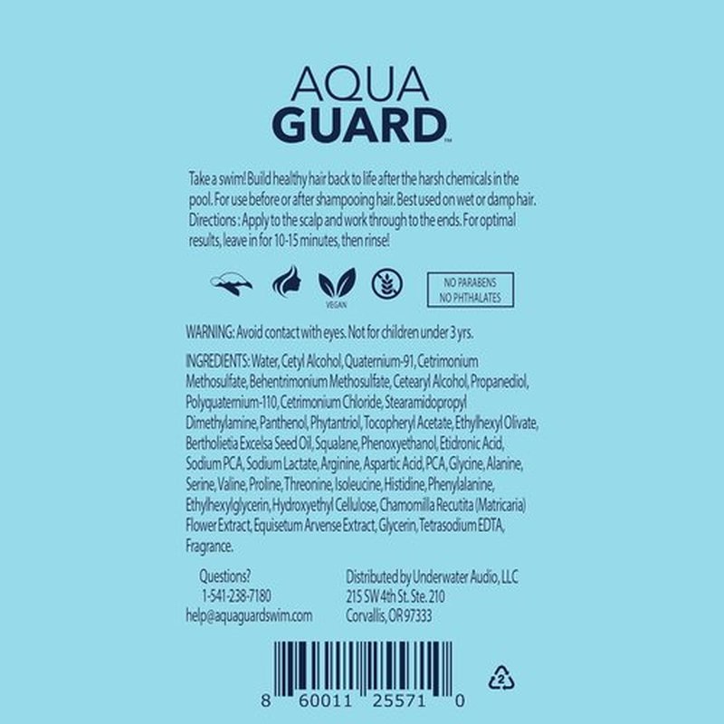 AQUA GUARD SwimPlex Hair Mask - Repair Damage from Water Chemicals | Paraben & Gluten-Free | 3.3 oz