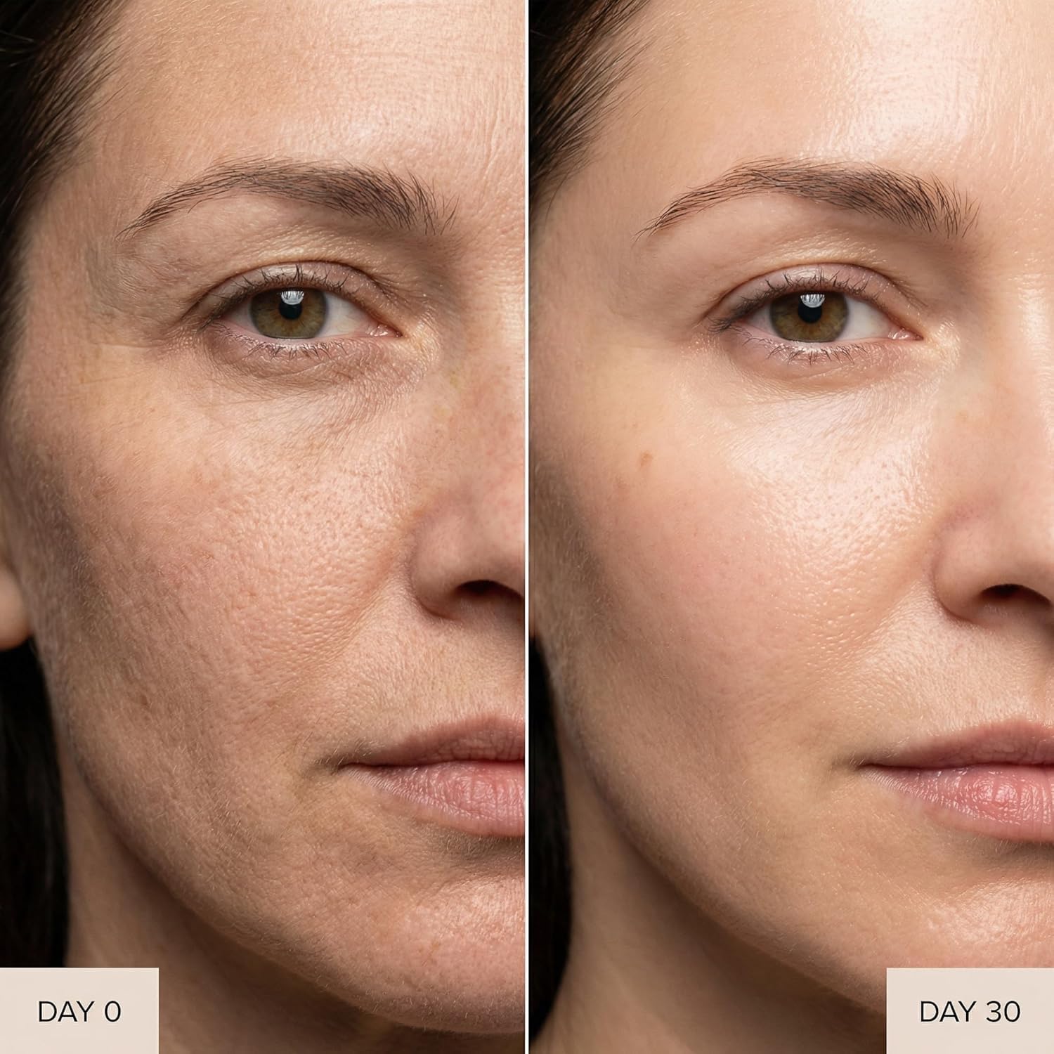 Micro Infusion System for Face & Neck-Micro Infusion Kit to Leave Skin Firmer & Smoother-0.25mm Facial Stamp with Collagen & Hyaluronic Acid Serum for At Home Glow and Anti-aging-1 Month Supply