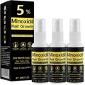 Xinweini Minoxidil for Men Beard Growth Kit, Minoxidil for Women Hair Growth Kit, Hair Loss Treatments for Women Hair Regrowth Treatment, Minoxidil 5%,3 pack
