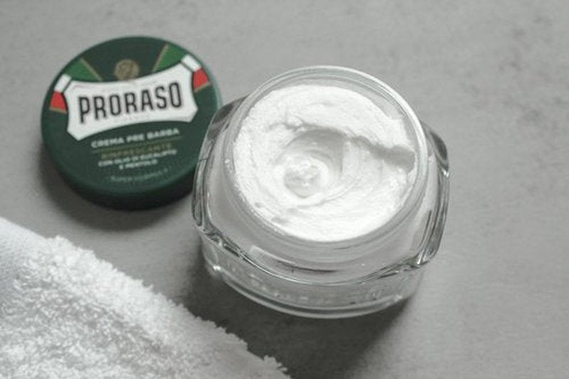 Proraso Pre-Shave Conditioning Cream - Refreshing & Toning with Menthol & Eucalyptus Oil | 3.6 oz