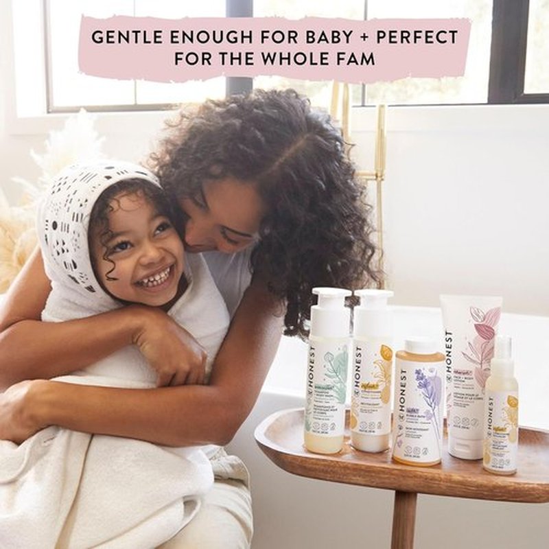 The Honest Company Baby Shampoo & Body Wash Duo - 2-in-1 Cleansing, Lavender Calm, 20 fl oz