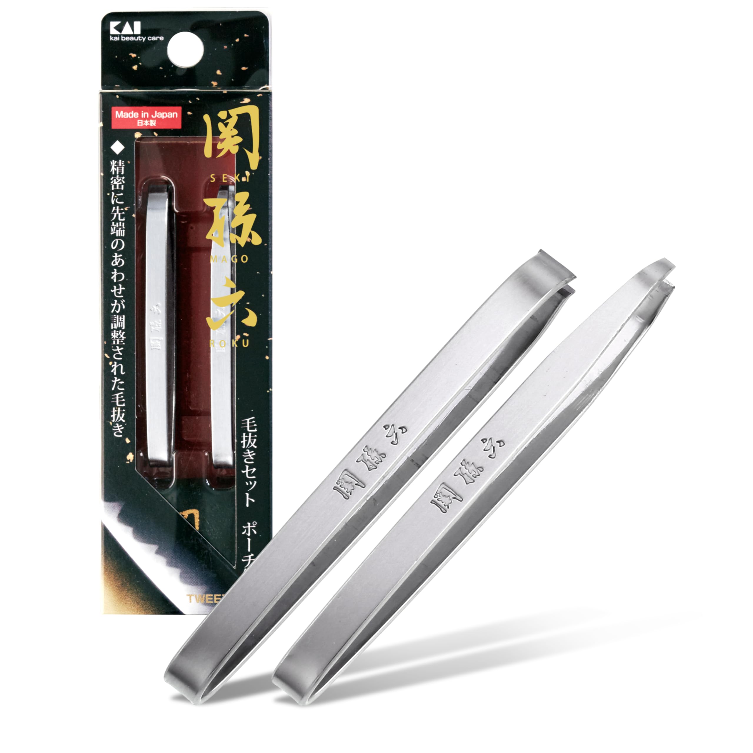 Seki Magoroku tweezers set (with pouch) HC3533