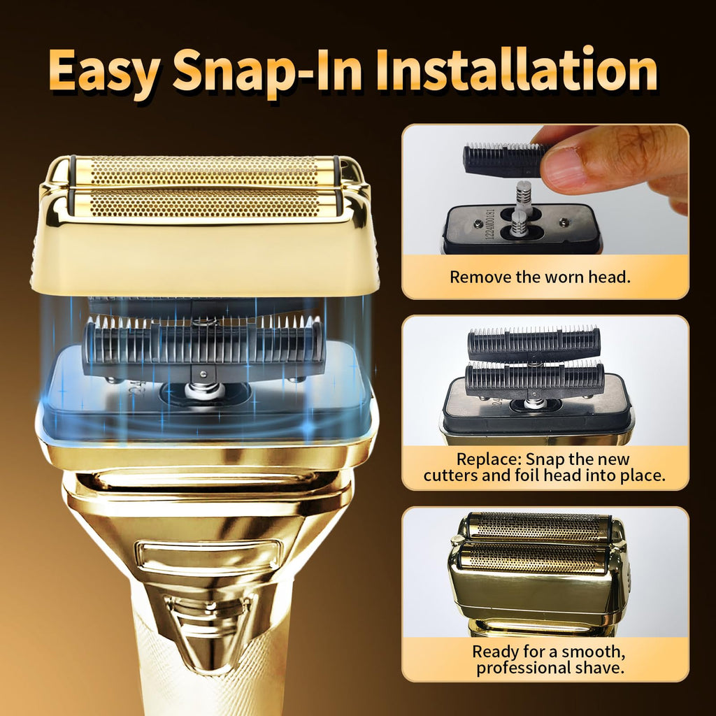 Double Replacement Foil for BaBylissPRO FXONE BlackFX Foil Stick Shaver