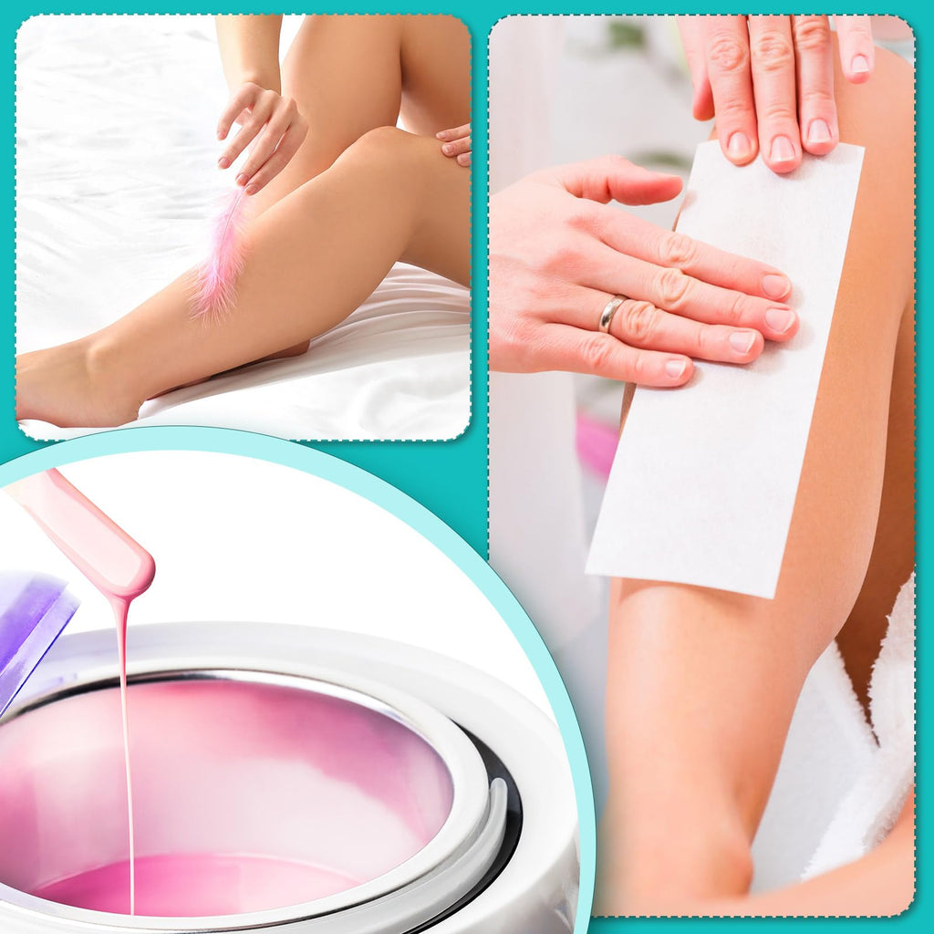 BBTO 1 Pcs Wax Pot Wax Melt Warmer Replacement Inner Pot Liner 14oz Metal Tin 4'' Portable Hair Removal Waxing Bowl Container for 500 ml Hair Removal Machine