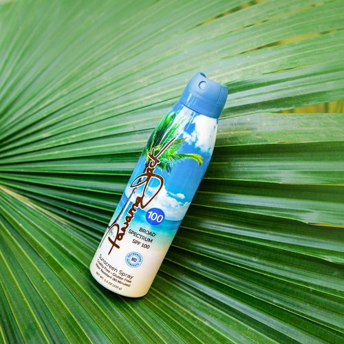 Panama Jack Continuous Spray Sunscreen - SPF 100, Broad Spectrum UVA/UVB Protection, Reef-Friendly, PABA, Paraben, Gluten & Cruelty Free, Water Resistant (80 Minutes), 5.5 OZ (Pack of 2)